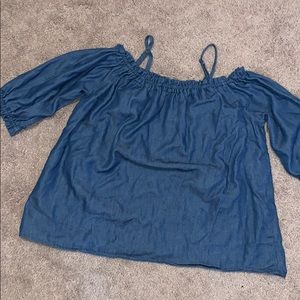 Cute off the shoulder blouse